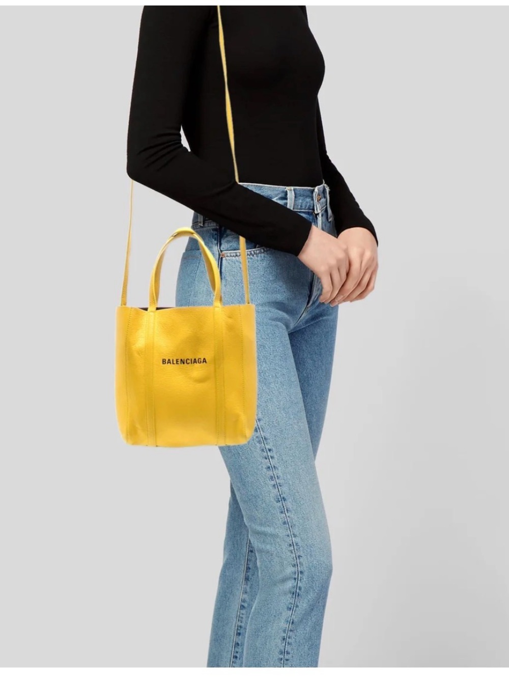Balenciaga Yellow Leather handbag/tote full inclusion - Picture 8 of 8